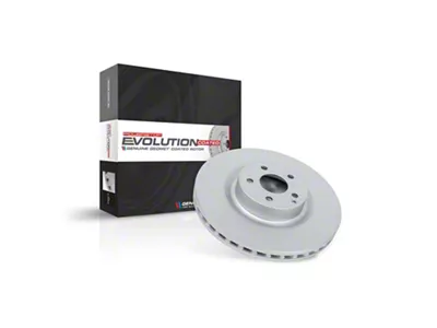 PowerStop Evolution Coated 8-Lug Rotor; Front (Early 1999 4WD F-250 Super Duty)