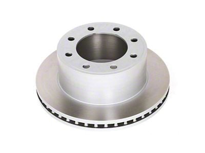 PowerStop Semi-Coated Vented 8-Lug Rotor; Rear (05-12 F-250 Super Duty)