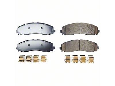 PowerStop Z17 Evolution Plus Clean Ride Ceramic Brake Pads; Rear Pair (23-25 F-250 Super Duty)