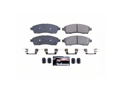 PowerStop Z23 Evolution Sport Carbon-Fiber Ceramic Brake Pads; Rear Pair (99-04 F-250 Super Duty)