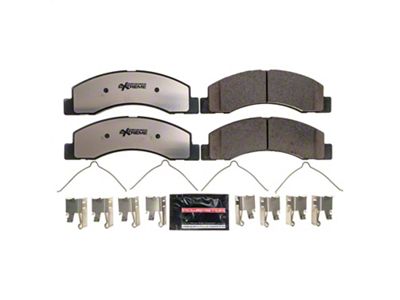 PowerStop Z26 Street Performance Carbon-Fiber Ceramic Brake Pads; Front Pair (99-04 F-250 Super Duty)