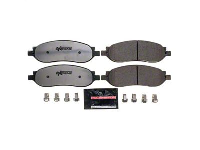 PowerStop Z26 Street Performance Carbon-Fiber Ceramic Brake Pads; Rear Pair (05-07 F-250 Super Duty)