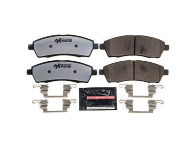 PowerStop Z26 Street Performance Carbon-Fiber Ceramic Brake Pads; Rear Pair (99-04 F-250 Super Duty)