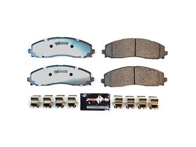 PowerStop Z36 Extreme Truck and Tow Carbon-Fiber Ceramic Brake Pads; Rear Pair (23-25 F-250 Super Duty)