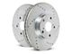 PowerStop Evolution Cross-Drilled and Slotted 8-Lug Rotor; Rear Passenger Side (13-22 F-350 Super Duty SRW)