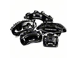 PowerStop Performance Rear Brake Calipers; Black (Late 00-04 F-350 Super Duty)