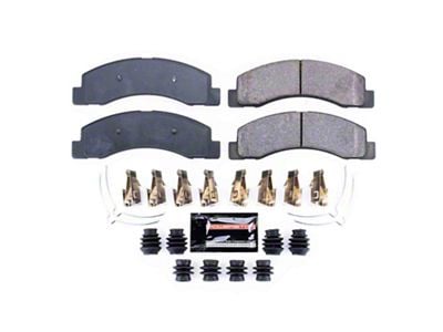 PowerStop Z23 Evolution Sport Carbon-Fiber Ceramic Brake Pads; Front Pair (99-04 F-350 Super Duty)