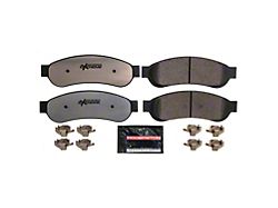 PowerStop Z36 Extreme Truck and Tow Carbon-Fiber Ceramic Brake Pads; Rear Pair (05-06 F-350 Super Duty DRW; 07-Early 10 F-350 Super Duty)