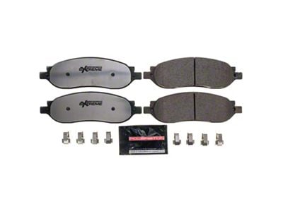 PowerStop Z36 Extreme Truck and Tow Carbon-Fiber Ceramic Brake Pads; Rear Pair (05-07 F-350 Super Duty SRW)