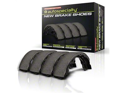 PowerStop Autospecialty Drum Brake Shoes; Rear (94-99 RAM 1500)