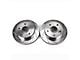 PowerStop Evolution Cross-Drilled and Slotted 5-Lug Rotors; Front Pair (00-01 4WD RAM 1500)