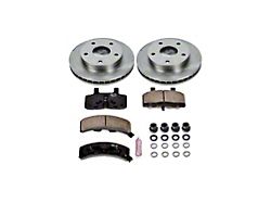 PowerStop OE Replacement 5-Lug Brake Rotor and Pad Kit; Front (94-99 4WD RAM 1500)