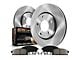 PowerStop OE Replacement 5-Lug Brake Rotor and Pad Kit; Front (94-99 4WD RAM 1500)