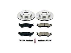 PowerStop OE Replacement 5-Lug Brake Rotor and Pad Kit; Front (00-01 2WD RAM 1500)