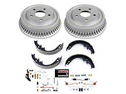 PowerStop OE Replacement Brake Drum and Pad Kit; Rear (94-99 RAM 1500)