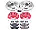 PowerStop Z23 Evolution 5-Lug Brake Rotor, Pad and Caliper Kit; Front (00-01 2WD RAM 1500)