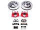 PowerStop Z36 Extreme Truck and Tow 5-Lug Brake Rotor, Pad and Caliper Kit; Front (94-99 2WD RAM 1500)