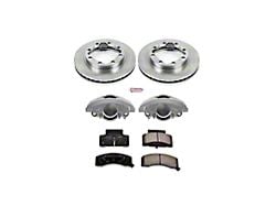 PowerStop OE Replacement 8-Lug Brake Rotor, Pad and Caliper Kit; Front (97-99 4WD RAM 2500 w/ 8,800 lb. GVW)