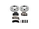 PowerStop OE Replacement 8-Lug Brake Rotor and Pad Kit; Front (97-99 4WD RAM 2500 w/ 8,800 lb. GVW)