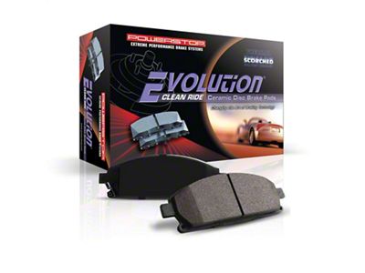 PowerStop Z16 Evolution Clean Ride Ceramic Brake Pads; Front Pair (97-99 4WD RAM 2500 w/ 8,800 lb. GVW)