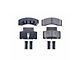 PowerStop Z17 Evolution Plus Clean Ride Ceramic Brake Pads; Front Pair (97-99 4WD RAM 2500 w/ 8,800 lb. GVW)