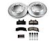 PowerStop Z23 Evolution Sport 8-Lug Brake Rotor and Pad Kit; Front (97-99 4WD RAM 2500 w/ 7,500 lb. GVW)