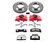 PowerStop Z36 Extreme Truck and Tow 8-Lug Brake Rotor, Pad and Caliper Kit; Front (97-99 4WD RAM 2500 w/ 8,800 lb. GVW)