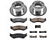 PowerStop Z36 Extreme Truck and Tow 8-Lug Brake Rotor and Pad Kit; Rear (01-02 RAM 2500)