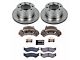 PowerStop OE Replacement 8-Lug Brake Rotor, Pad and Caliper Kit; Rear (03-08 RAM 3500 DRW)