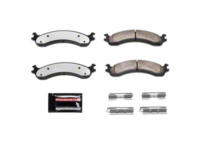 PowerStop Z36 Extreme Truck and Tow Carbon-Fiber Ceramic Brake Pads; Front Pair (00-02 RAM 3500)