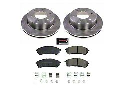 PowerStop OE Replacement 6-Lug Brake Rotor and Pad Kit; Rear (19-23 Ranger)