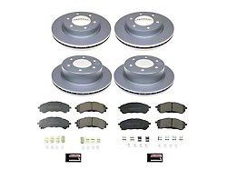 PowerStop Z17 Evolution Plus 6-Lug Brake Rotor and Pad Kit; Front and Rear (19-23 Ranger)