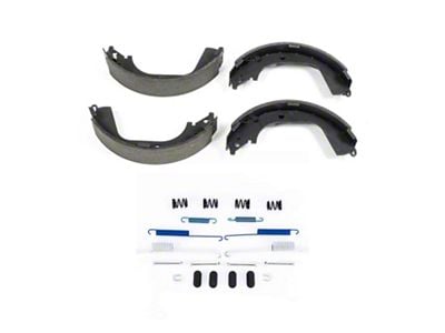 PowerStop Autospecialty Drum Brake Shoes with Hardware; Rear (09-13 Sierra 1500 w/ Rear Drum Brakes)