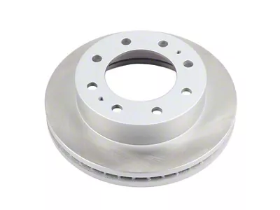 PowerStop Semi-Coated Vented 8-Lug Rotor; Front (01-10 Sierra 2500 HD)