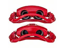 PowerStop Performance Rear Brake Calipers; Red (07-10 Sierra 3500 HD DRW)