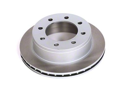 PowerStop Semi-Coated Vented 8-Lug Rotor; Rear (04-10 Sierra 3500 HD SRW)