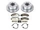 PowerStop Z36 Extreme Truck and Tow 8-Lug Brake Rotor and Pad Kit; Rear (20-24 Sierra 3500 HD SRW)