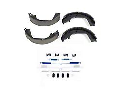 PowerStop Autospecialty Drum Brake Shoes with Hardware; Rear (09-13 Silverado 1500 w/ Rear Drum Brakes)