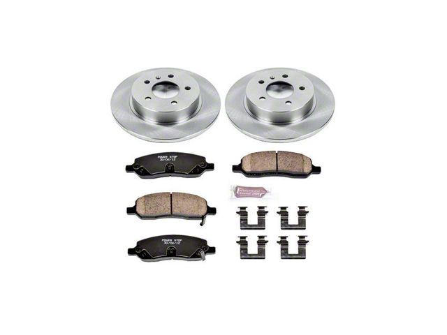 PowerStop OE Replacement 8-Lug Brake Rotor and Pad Kit; Front (20-24 Silverado 2500 HD)