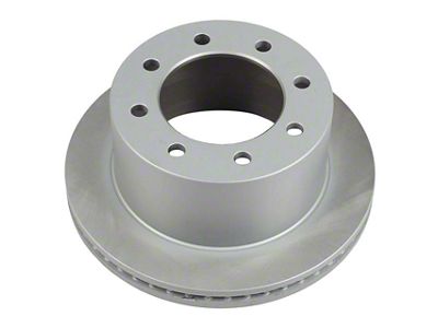 PowerStop Semi-Coated Vented 8-Lug Rotor; Rear (01-10 Silverado 3500 HD DRW)