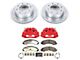 PowerStop Z36 Extreme Truck and Tow 8-Lug Brake Rotor, Pad and Caliper Kit; Front (20-21 Silverado 3500 HD)