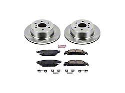 PowerStop OE Replacement 6-Lug Brake Rotor and Pad Kit; Rear (15-20 Tahoe)