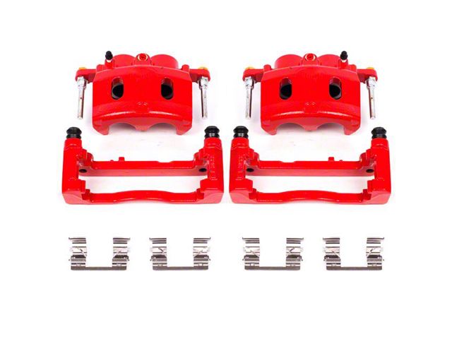 PowerStop Performance Front Brake Calipers; Red (08-20 Tahoe)