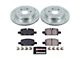 PowerStop Z23 Evolution Sport 6-Lug Brake Rotor and Pad Kit; Rear (21-24 Tahoe)