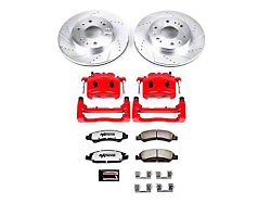 PowerStop Z36 Extreme Truck and Tow 6-Lug Brake Rotor, Pad and Caliper Kit; Front (08-20 Tahoe, Excluding Police)