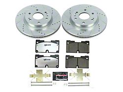 PowerStop Z36 Extreme Truck and Tow 6-Lug Brake Rotor and Pad Kit; Front (21-25 Tahoe, Excluding Police)