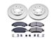 PowerStop Z17 Evolution Plus 6-Lug Brake Rotor and Pad Kit; Front (2007 Yukon)