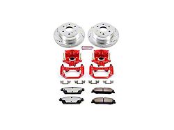 PowerStop Z36 Extreme Truck and Tow 6-Lug Brake Rotor, Pad and Caliper Kit; Rear (07-14 Yukon)