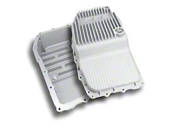 PPE Heavy-Duty Cast Aluminum Deep Transmission Pan; Raw (15-22 Canyon w/ 8L90 Transmission)