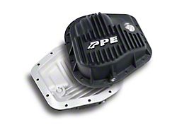 PPE 9.75-Inch Heavy-Duty Cast Aluminum Rear Differential Cover; Black (97-25 F-150)